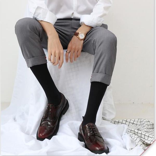 genuine leather men's dress shoes red wedding smart casual shoes patent leather flats carved brogues male mix colour oxfords, Black
genuine leather men's dress shoes red wedding smart casual shoes patent leather flats carved brogues male mix colour oxfords, Black