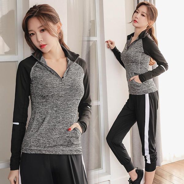gym clothing women's style autumn and winter fashion dry breathable zipper hoodie clothes running sports casual two case, White;black
gym clothing women's style autumn and winter fashion dry breathable zipper hoodie clothes running sports casual two case, White;black