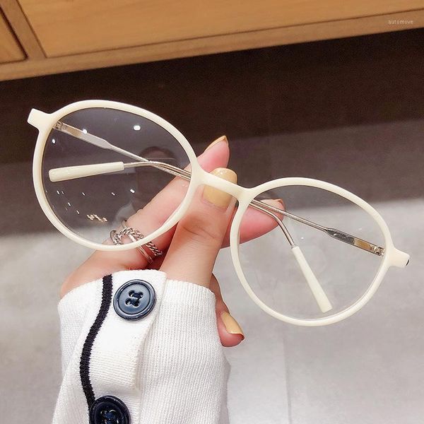 so&ei retro round women glasses frame clear eyewear fashion jelly color men optical can be equipped with myopia eyeglasses frame1, Black
so&ei retro round women glasses frame clear eyewear fashion jelly color men optical can be equipped with myopia eyeglasses frame1, Black