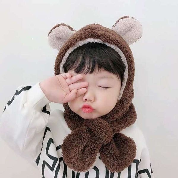cap children's ear girl's boy's autumn and winter baby scarf one thickened plush hatq00g, Red;brown
cap children's ear girl's boy's autumn and winter baby scarf one thickened plush hatq00g, Red;brown