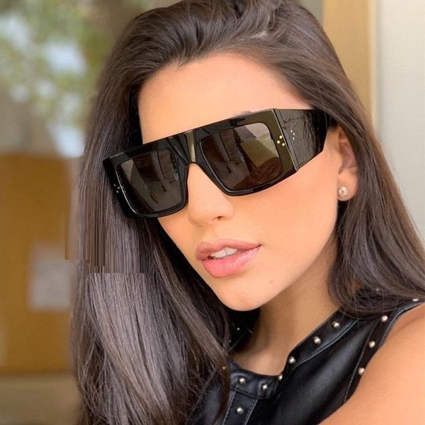 sunglasses black rectangle women 2021 brand design mens oversized square sun glasses vintage retro shades shield eyewear oculos, White;black
sunglasses black rectangle women 2021 brand design mens oversized square sun glasses vintage retro shades shield eyewear oculos, White;black