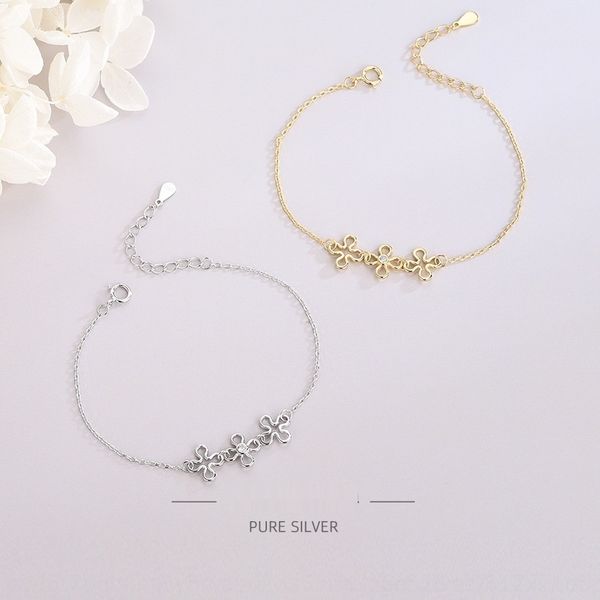 awgxa s925 pure new japanese and bracelet korean style zircon flower bracelet hollow design four grass leaf 2020 silver hand ornament wqspj, Golden;silver
awgxa s925 pure new japanese and bracelet korean style zircon flower bracelet hollow design four grass leaf 2020 silver hand ornament wqspj, Golden;silver