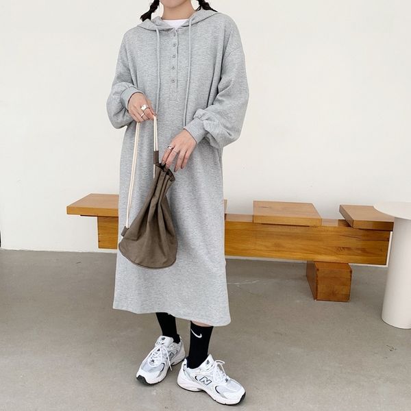 qhpue 2020 winter and autumn new korean style loose mid-length pullover knee-length casual pullover dress dresshooded long sleeve sweater dr, Black
qhpue 2020 winter and autumn new korean style loose mid-length pullover knee-length casual pullover dress dresshooded long sleeve sweater dr, Black