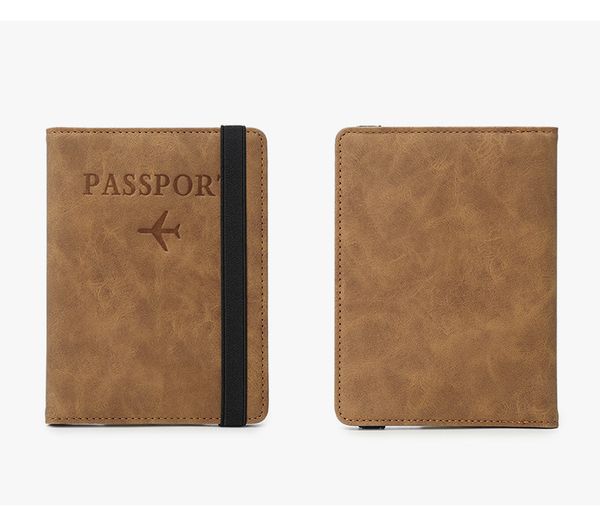 fashion blocking business passport covers holder bank pu leather wallets case travel accessories for women men card id wallet purse, Brown;gray
fashion blocking business passport covers holder bank pu leather wallets case travel accessories for women men card id wallet purse, Brown;gray