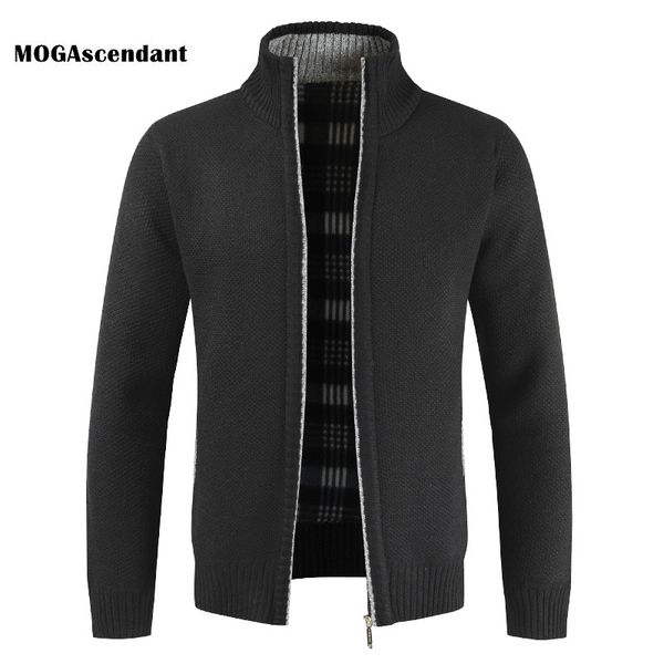 men's winter thick fleece cardigan new fashion business casual sweatercoat men slim fit knitwear outwear warm sweater jumper q1113, White;black
men's winter thick fleece cardigan new fashion business casual sweatercoat men slim fit knitwear outwear warm sweater jumper q1113, White;black