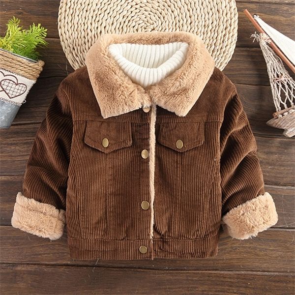 winter baby boys girls coat fashion corduroy button children outerwear warm thicken kids jackets boy clothing 1 2 3 4 5 6 years c1021, Blue;gray
winter baby boys girls coat fashion corduroy button children outerwear warm thicken kids jackets boy clothing 1 2 3 4 5 6 years c1021, Blue;gray