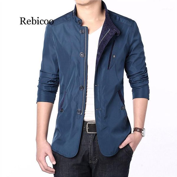 new arrival spring autumn men casual jacket business stand collar outwear men coat size -4xl1, Black;brown
new arrival spring autumn men casual jacket business stand collar outwear men coat size -4xl1, Black;brown