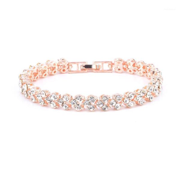 link, chain 2021 roman bracelet set with crystal simple fashion ladies charm jewelry gifts accessories wholesale1, Black
link, chain 2021 roman bracelet set with crystal simple fashion ladies charm jewelry gifts accessories wholesale1, Black