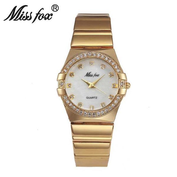 missfox brand quartz watch korean diamond inlaid fashion women's watch leisure and versatile fashion women's watch, Slivery;brown
missfox brand quartz watch korean diamond inlaid fashion women's watch leisure and versatile fashion women's watch, Slivery;brown