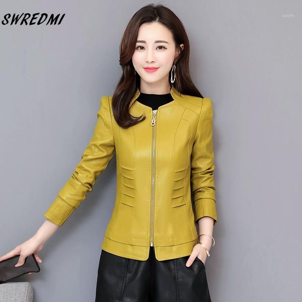 spring leather jacket women slim fashion leather coat outerwear suede autumn coats plus size 4xl swredmi1, Black
spring leather jacket women slim fashion leather coat outerwear suede autumn coats plus size 4xl swredmi1, Black