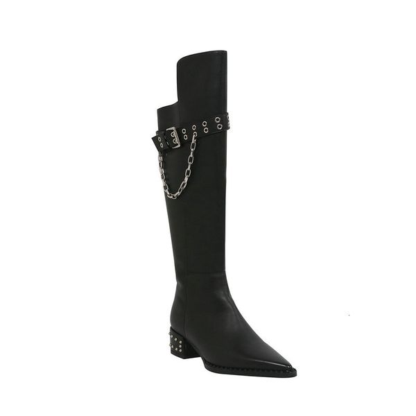 2021 new women knee autumn winter warm genuine leather party office shoes woman side pointed toe high boots iych, Black
2021 new women knee autumn winter warm genuine leather party office shoes woman side pointed toe high boots iych, Black