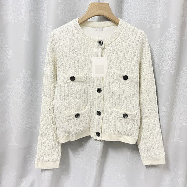 1226 2022 runway spring brand same style sweater long sleeve crew neck fashion cardigan striped clothes womens xue, White;black
1226 2022 runway spring brand same style sweater long sleeve crew neck fashion cardigan striped clothes womens xue, White;black