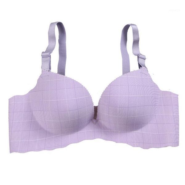 one-piece wireless plaid girl's bra traceless comfortable push-up adjustable underwear1, Red;black
one-piece wireless plaid girl's bra traceless comfortable push-up adjustable underwear1, Red;black