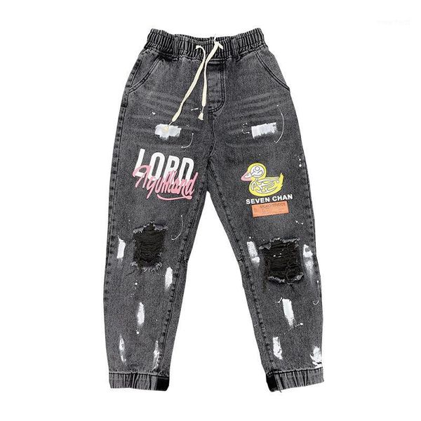 spring summer 2020 fashion teenagers men's slim new ripped holes small feet jeans beggar pants beam low-end harem pants1, Blue
spring summer 2020 fashion teenagers men's slim new ripped holes small feet jeans beggar pants beam low-end harem pants1, Blue