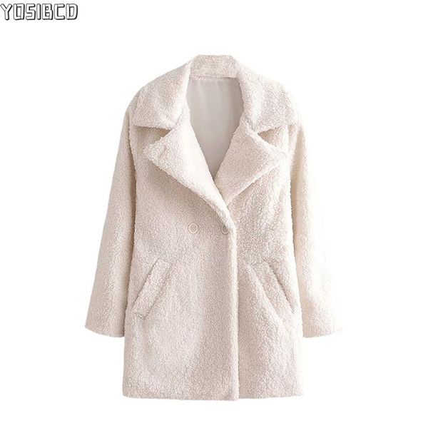 yosibcd women 2021 fashion thick warm fleece teddy coat vintage long sleeve side pockets female outerwear chic overcoat, Black
yosibcd women 2021 fashion thick warm fleece teddy coat vintage long sleeve side pockets female outerwear chic overcoat, Black