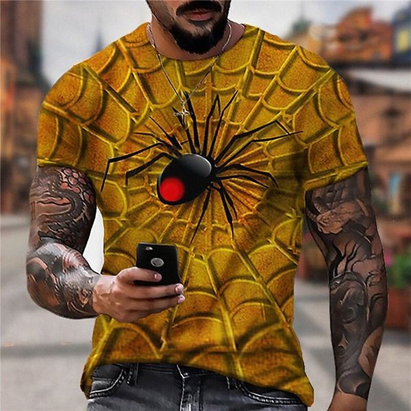 men's t shirt 3d print graphic prints spider crew neck daily holiday print short sleeve casual designer big and tall yellow b8tt#, White;black
men's t shirt 3d print graphic prints spider crew neck daily holiday print short sleeve casual designer big and tall yellow b8tt#, White;black
