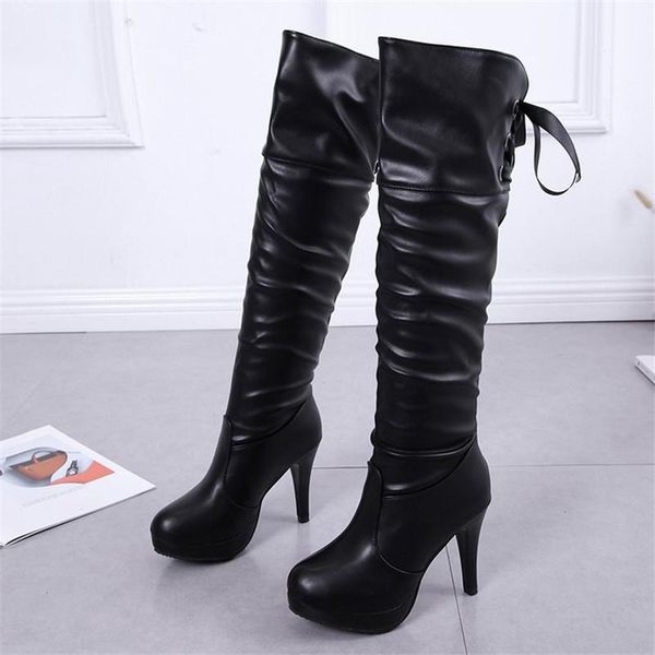 boots women heel women heel boots 2020 autumn winter new fashion fine high heels woman platform shoe lace-up, Black
boots women heel women heel boots 2020 autumn winter new fashion fine high heels woman platform shoe lace-up, Black