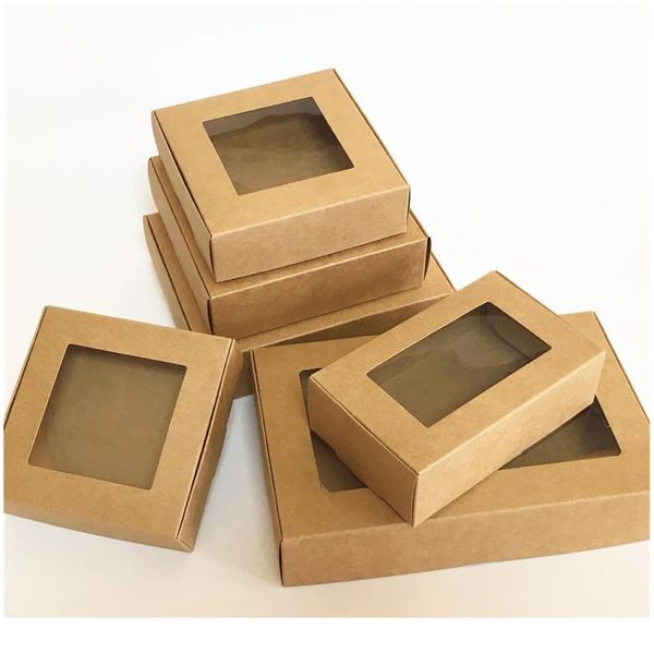 30pcs blank kraft paper gift box with window handmade soap box jewelry cookies gift candy box wedding gift party de sqchll
30pcs blank kraft paper gift box with window handmade soap box jewelry cookies gift candy box wedding gift party de sqchll
