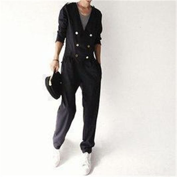 2021 s-6xl new southern korean version of men's business suit with occasional long-sleeve jumpsuit j6o6, Black
2021 s-6xl new southern korean version of men's business suit with occasional long-sleeve jumpsuit j6o6, Black