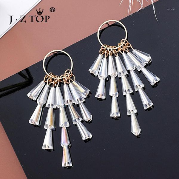 jzwomen bohemian jewelry crystal long tassel stud earrings geometric exaggerated circle earrings femme fashion jewelry 20191, Golden;silver
jzwomen bohemian jewelry crystal long tassel stud earrings geometric exaggerated circle earrings femme fashion jewelry 20191, Golden;silver
