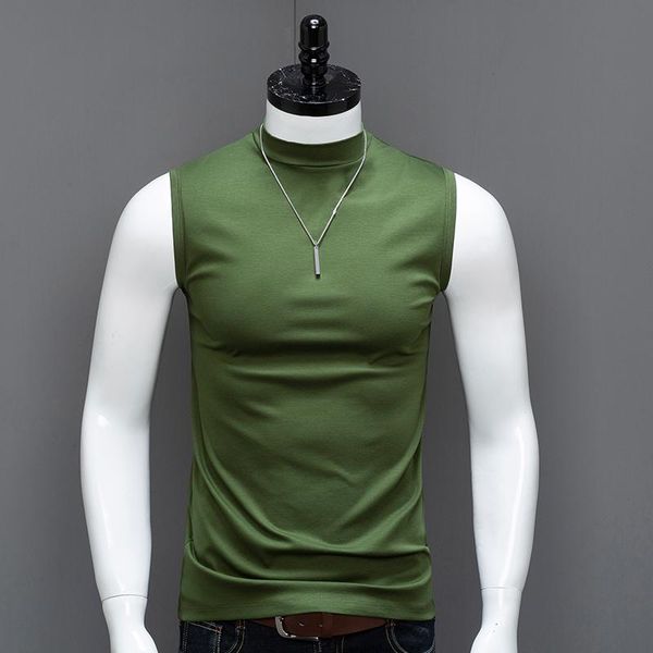 воротник мужчина половина high tank top хлопчатобумажных gym одежда летних рукава рубашка причинные синглетный solid color vest workout unde, White;black
воротник мужчина половина high tank top хлопчатобумажных gym одежда летних рукава рубашка причинные синглетный solid color vest workout unde, White;black
