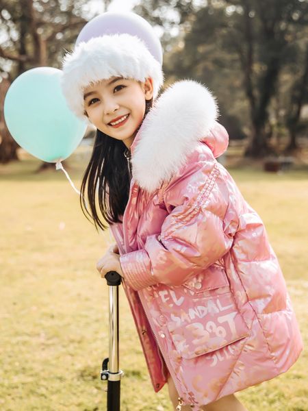 children's down jacket 2020 new korean style medium and long winter girls' thickened cotton coat, Blue;gray
children's down jacket 2020 new korean style medium and long winter girls' thickened cotton coat, Blue;gray