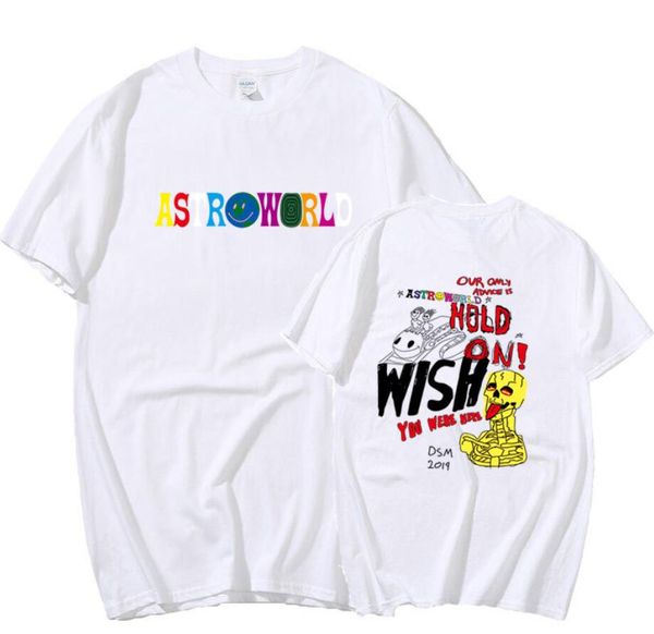 male t-shirt travis black white tee new hip hop astroworld couples t-shirt short sleeve streetwear, White;black
male t-shirt travis black white tee new hip hop astroworld couples t-shirt short sleeve streetwear, White;black
