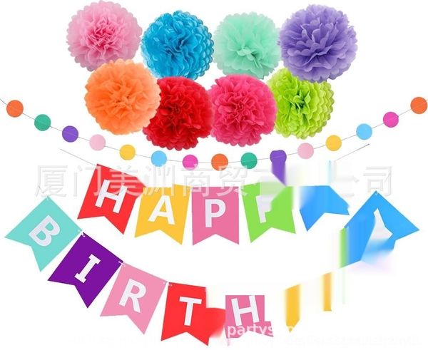 ez8mr happy decorative banner rainbow decorative party and happy decoration supplies paper flower ball children's party decoration 9qpa
ez8mr happy decorative banner rainbow decorative party and happy decoration supplies paper flower ball children's party decoration 9qpa