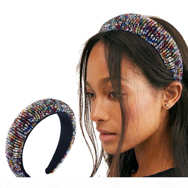 baroque luxury full colorful crystal hair band bling beaded thick sponge headband for woman wide hair hoop brida wedding hair accessories, Silver
baroque luxury full colorful crystal hair band bling beaded thick sponge headband for woman wide hair hoop brida wedding hair accessories, Silver
