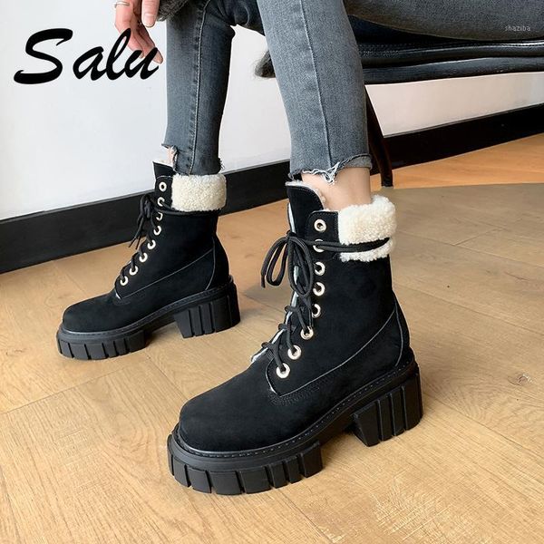 boots est big size fur snow winter warm wool women ankle flats platform casual office shoes woman1, Black
boots est big size fur snow winter warm wool women ankle flats platform casual office shoes woman1, Black