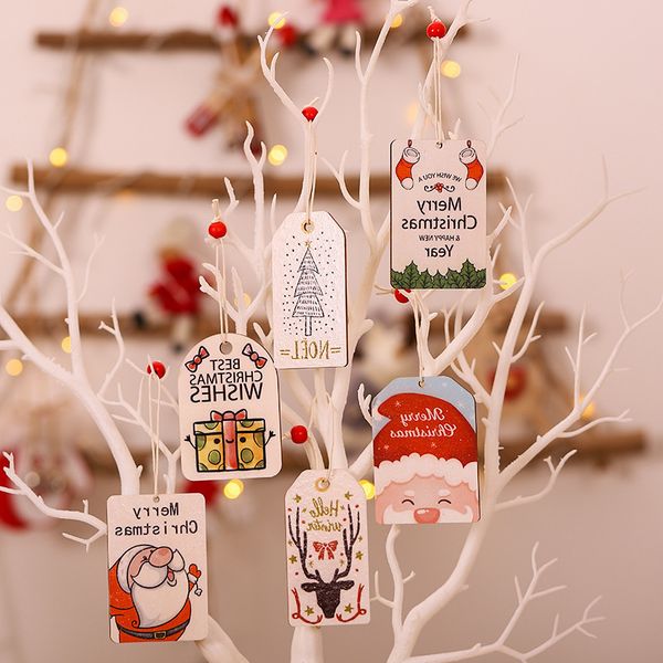 2pcs/lot merry series wooden hang diy kraft santa claus tags cards christmas party labels gift wrapping supplies
2pcs/lot merry series wooden hang diy kraft santa claus tags cards christmas party labels gift wrapping supplies