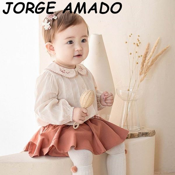 baby girl clothes set girls embroidered collar long sleeve shirt +pantskirt 2pcs outfits kids clothes aw001, White
baby girl clothes set girls embroidered collar long sleeve shirt +pantskirt 2pcs outfits kids clothes aw001, White