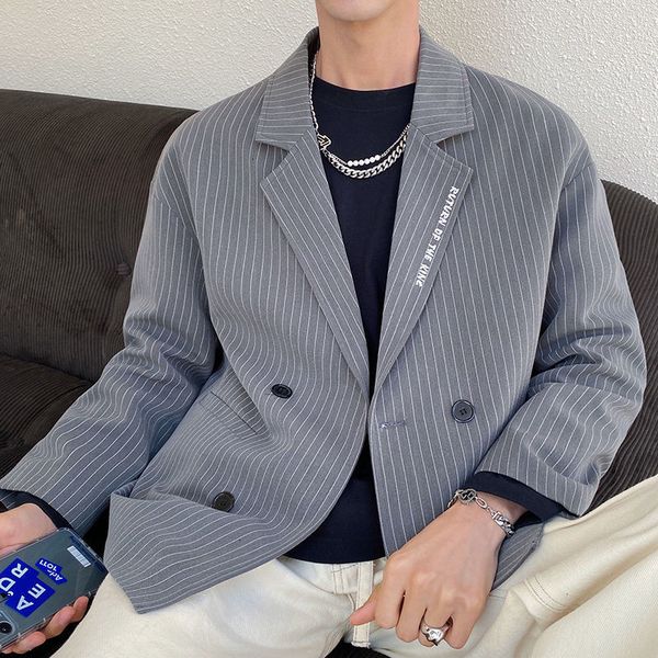 2021 new privathinker men's casual oversize stripe korean streetwear fashion jackets woman classic suit long sleeve clothing xhma, Black;brown
2021 new privathinker men's casual oversize stripe korean streetwear fashion jackets woman classic suit long sleeve clothing xhma, Black;brown