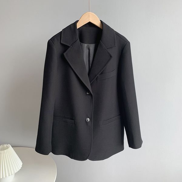 2021 new spring turn down collar blazer vintage ladies coat feminino for women blazers 32x7, White;black
2021 new spring turn down collar blazer vintage ladies coat feminino for women blazers 32x7, White;black