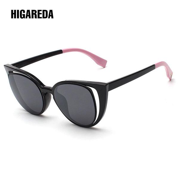 sunglasses fashion cat eye women brand designer retro pierced female sun glasses feminino uv400, White;black
sunglasses fashion cat eye women brand designer retro pierced female sun glasses feminino uv400, White;black