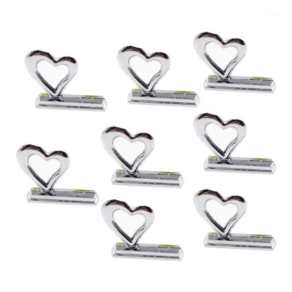 10pcs heart shape metal seat clip table number holders place paper menu clips for restaurant l (silver)1
10pcs heart shape metal seat clip table number holders place paper menu clips for restaurant l (silver)1