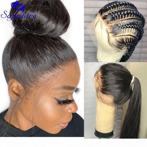 sapphire straight glueless full wigs 150 density front human 360 lace frontal wig with baby hair, Black;brown
sapphire straight glueless full wigs 150 density front human 360 lace frontal wig with baby hair, Black;brown