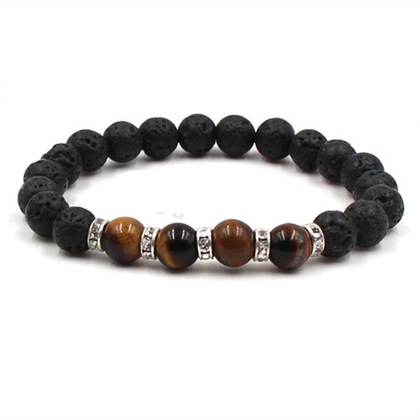 6 colors 8mm black lava stone beads elastic bracelets crystal essential oil diffuser bracelet tiger's eye stone hand strings jewelry
6 colors 8mm black lava stone beads elastic bracelets crystal essential oil diffuser bracelet tiger's eye stone hand strings jewelry