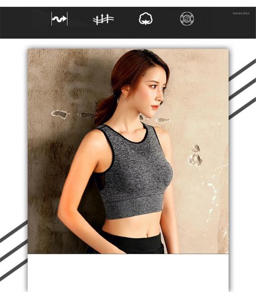 gym clothing yoga bra push up fitness women sports vest mesh running padded sport tank for sportswear1, White;black
gym clothing yoga bra push up fitness women sports vest mesh running padded sport tank for sportswear1, White;black