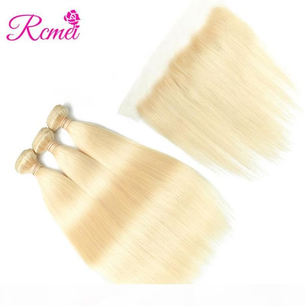 rcmei 613 blonde malaysian straight human hair bundles with lace frontal 3 bundles good quanlity huamn hair 10-30 inch 4 pcs lot, Black;brown
rcmei 613 blonde malaysian straight human hair bundles with lace frontal 3 bundles good quanlity huamn hair 10-30 inch 4 pcs lot, Black;brown