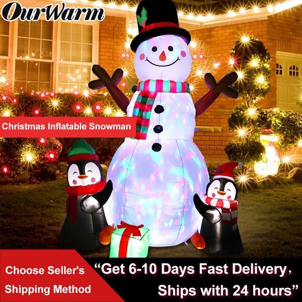 ourwarm 183cm christmas upgraded snowman props inflatable toy indoor outdoor yard garden decorations
ourwarm 183cm christmas upgraded snowman props inflatable toy indoor outdoor yard garden decorations