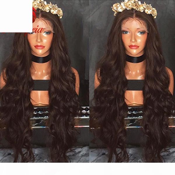 body wave lace front wig for black women middle part glueless full lace wigs 100%virgin human hair brazilian 8a grade sale, Black;brown
body wave lace front wig for black women middle part glueless full lace wigs 100%virgin human hair brazilian 8a grade sale, Black;brown