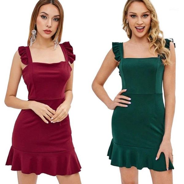 casual dresses summer women dress backless ruffle sleeveless flounce hem mini elegant1, Black;gray
casual dresses summer women dress backless ruffle sleeveless flounce hem mini elegant1, Black;gray