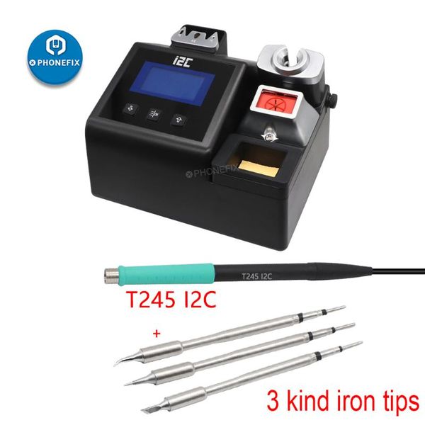 power tool sets i2c nano lead-soldering station 130w 1s rapid heating iron kit and c245 handle tips for cell phone welding repair
power tool sets i2c nano lead-soldering station 130w 1s rapid heating iron kit and c245 handle tips for cell phone welding repair
