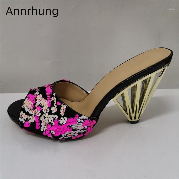slippers bling colorful sequins party shoes woman unique metal spike heel cut outs open toe sequined cloth high women1, Black
slippers bling colorful sequins party shoes woman unique metal spike heel cut outs open toe sequined cloth high women1, Black
