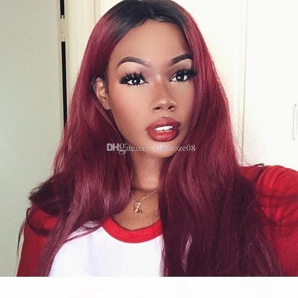 ombre human hair lace front wigs t1b 99j two tone full lace wigs with baby hair peruvian virgin hair straight dark root burgundy, Black;brown
ombre human hair lace front wigs t1b 99j two tone full lace wigs with baby hair peruvian virgin hair straight dark root burgundy, Black;brown
