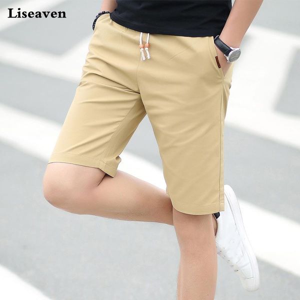liseaven men casual shorts 2020 summer fashion cotton shorts breathable male brand clothing homme trousers, White;black
liseaven men casual shorts 2020 summer fashion cotton shorts breathable male brand clothing homme trousers, White;black