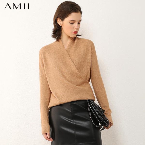 women's sweaters amii minimalism autumn winter for women fashion solid vneck wool women's sweater female pullover 120407141, White;black
women's sweaters amii minimalism autumn winter for women fashion solid vneck wool women's sweater female pullover 120407141, White;black