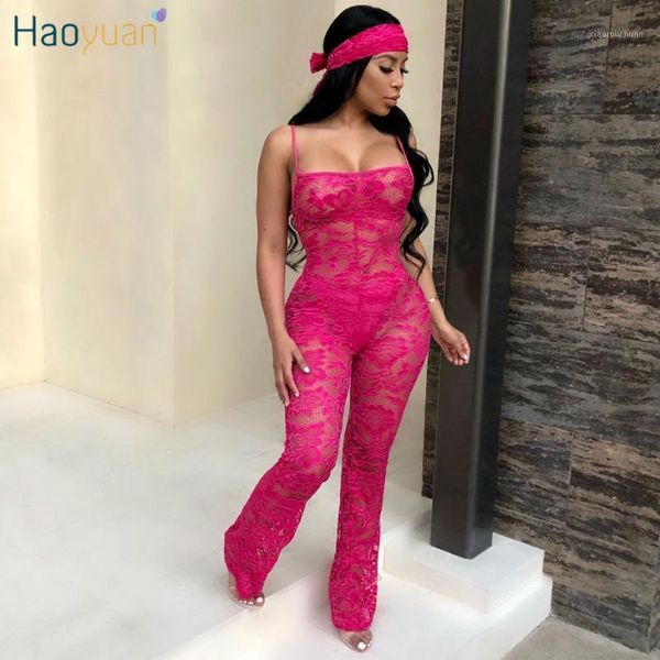 haoyuan spaghetti strap lace rompers womens jumpsuit casual overalls backless mesh see through bodycon jumpsuit with scarf1, Black;white
haoyuan spaghetti strap lace rompers womens jumpsuit casual overalls backless mesh see through bodycon jumpsuit with scarf1, Black;white
