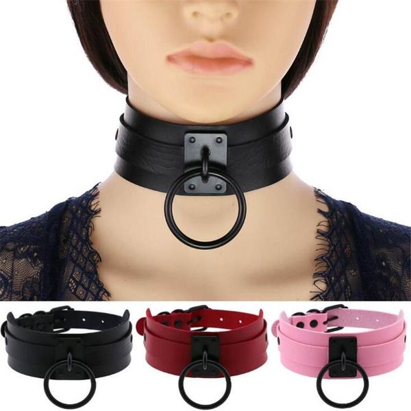 chokers diezi harajuku cosplay gothic necklaces black big circle leather choker women men jewelry fashion 2021 goth, Golden;silver
chokers diezi harajuku cosplay gothic necklaces black big circle leather choker women men jewelry fashion 2021 goth, Golden;silver